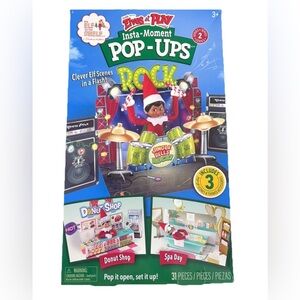 The Elf On The Shelf Insta-Moment Pop-Ups Series 2 Donut Shop Spa Day Drum Set
